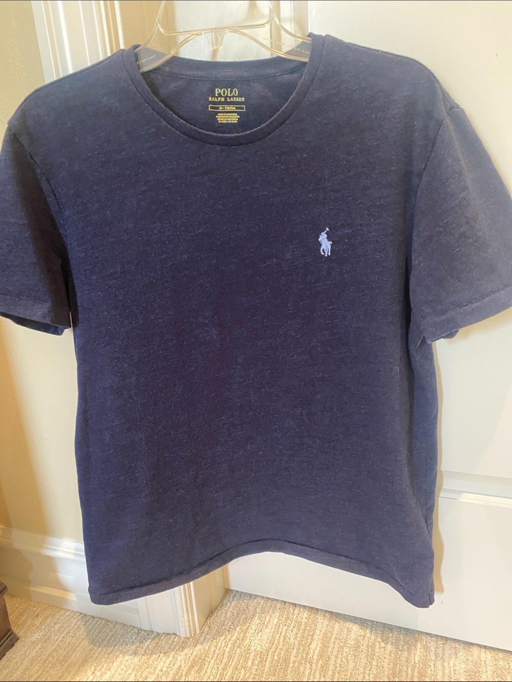Polo Ralph Lauren navy blue T-shirt, men’s medium